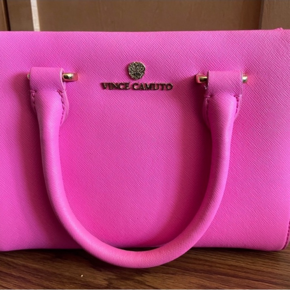 Vince Camuto Satchel Shocking Pink